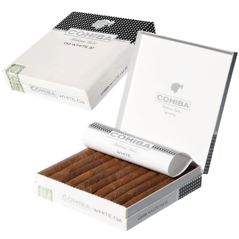 <b>Cohiba Club White</b><br>Hộp 20 điếu | 3¾ x 22