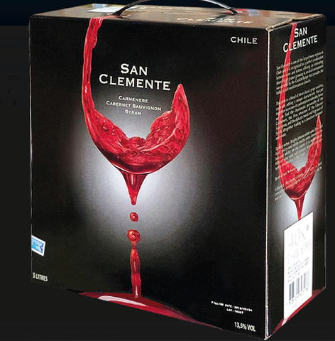 <b>Vang Bịch Đỏ Chile San Clemente (5liter)</b><br>5L | 13.5%