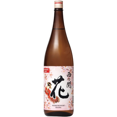 <b>Sake Nishinoseki Hana (1.8liter)</b><br>1.8liter | 15%