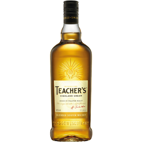 <b>Teacher's Highland Cream</b><br>1L | 40%