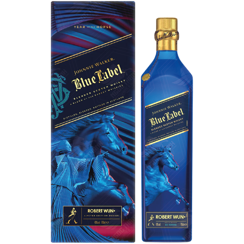 <b>Johnnie Walker Blue Label Year of the Horse CNY 2026 Limited Edition x Robert Wun</b><br>75cl | 40%