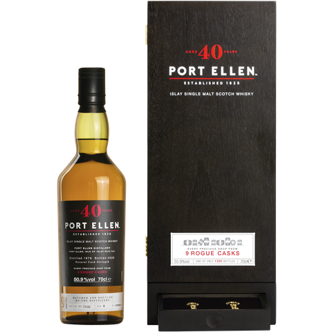 <b>Port Ellen 9 Rogue Casks 40 Year Old</b><br>70cl | 50.9%