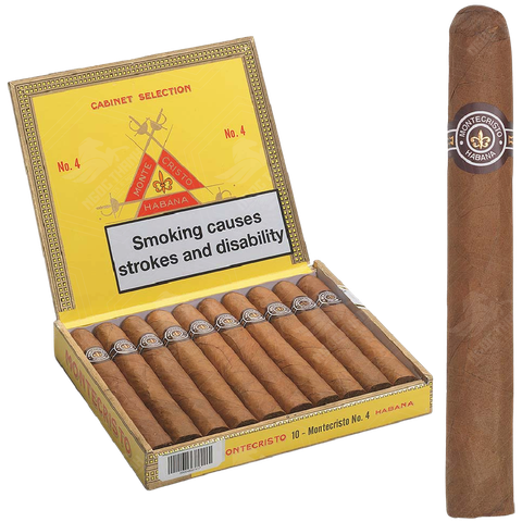 <b>Montecristo No.4</b><br>Hộp 10 điếu | 5⅛ x 42