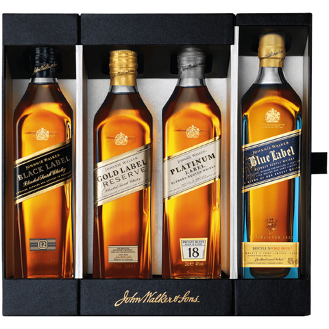 <b>Johnnie Walker The Collection Sampler Gift Set</b><br>4x20cl | 40%