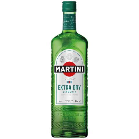 <b>MARTINI® Extra Dry Vermouth</b><br>1liter | 18%