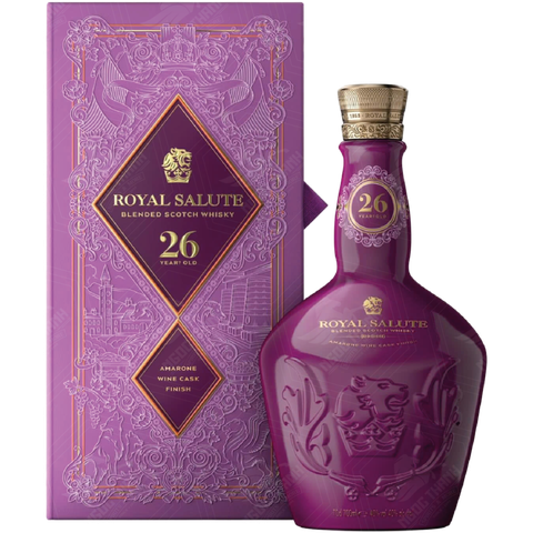 <b>Royal Salute 26 Year Old – Kingdom Edition Amarone Wine Cask Finish</b><br>70cl | 40%