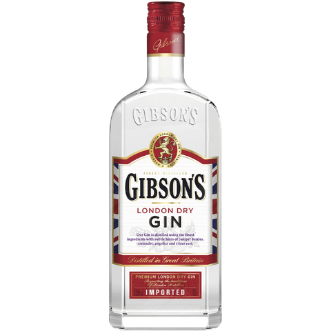 <b>GIBSON'S London Dry Gin</b><br>70cl | 37.5%