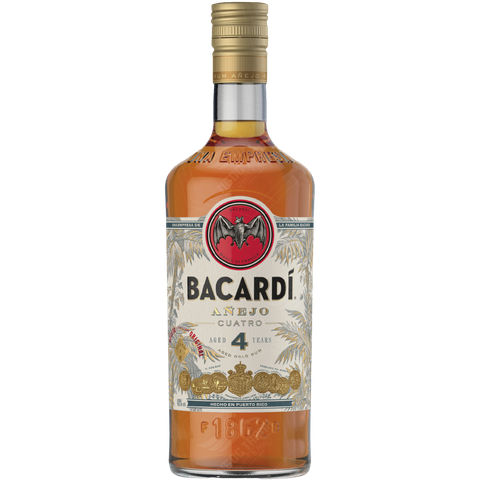 <b>BACARDÍ Añejo Cuatro Rum</b><br>70cl | 40%