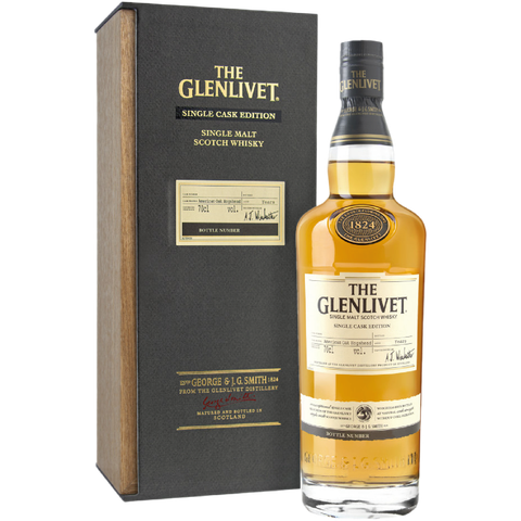 <b>The Glenlivet Single Cask Edition 26 Year Old 'American Oak Hogshead'</b><br>70cl | 47%
