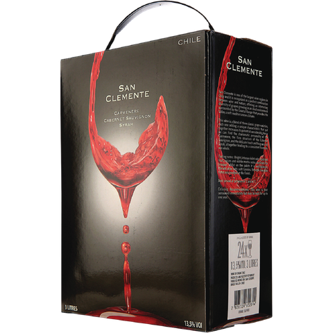 <b>Vang Bịch Đỏ Chile San Clemente (3liter)</b><br>3L | 13.5%