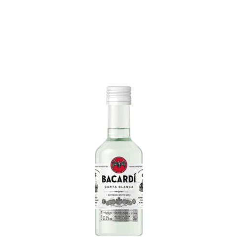 <b>BACARDÍ Superior Rum Miniature</b><br>5cl | 40%