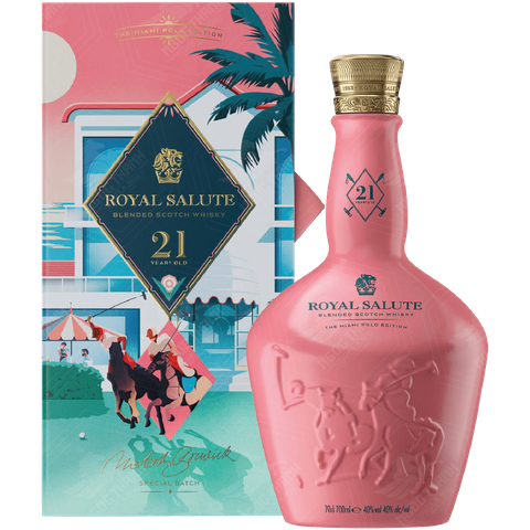 <b>Royal Salute 21 Year Old The Miami Polo Edition</b><br>70cl | 40%