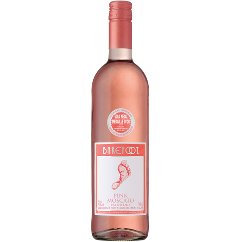 <b>Vang Hồng Mỹ Barefoot Pink Moscato</b><br>75cl | 9%