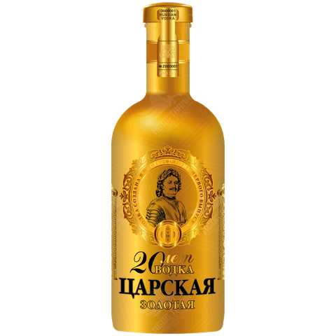 <b>Tsarskaya Gold – 20 Years Anniversary Edition</b><br>70cl | 40%