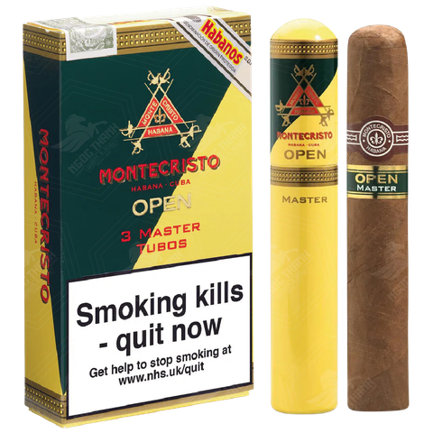 <b>Montecristo Open Master Tubos</b><br>Hộp 3 điếu | 4⅞ x 50