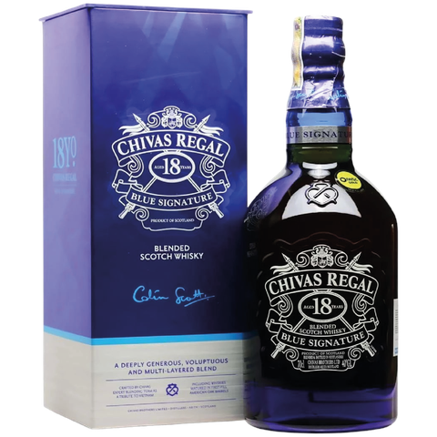<b>Chivas 18 Blue Signature</b><br>70cl | 40%