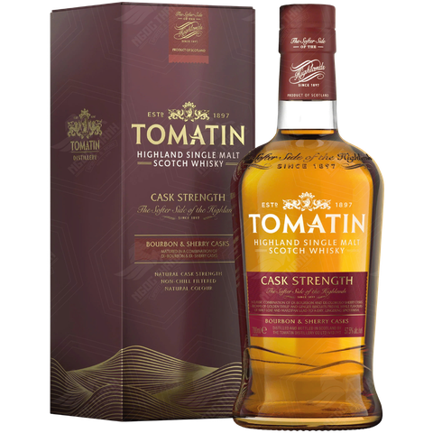 <b>Tomatin Cask Strength Bourbon and Sherry</b><br>70cl | 57.5%