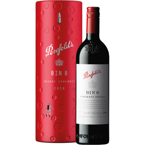 <b>Vang Đỏ Úc Penfolds Bin 8 Shiraz Cabernet 2019 Space Gift Box</b><br>75cl | 14.5%