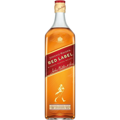 <b>Johnnie Walker Red Label</b><br>1L | 40%