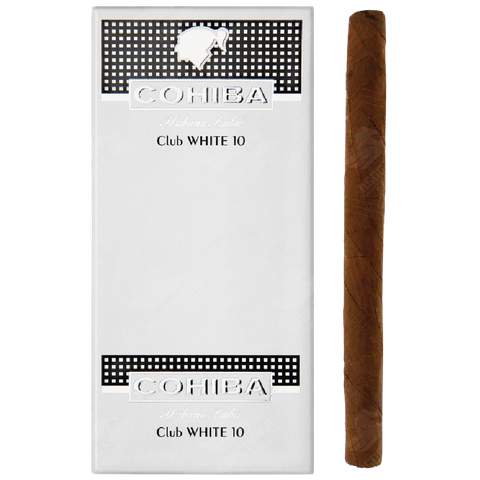 <b>Cohiba Club White</b><br>Hộp 10 điếu | 3¾ x 22