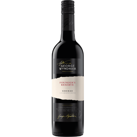 <b>Vang Đỏ Úc George Wyndham Founder's Reserve Shiraz</b><br>75cl | 14.9%