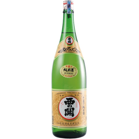 <b>Sake Nishinoseki Tezukuri Junmai-syu</b><br>1.8liter | 15%