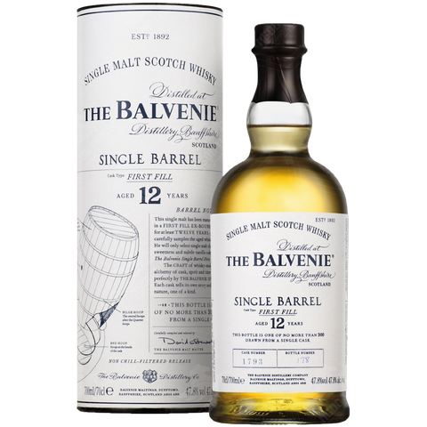 <b>The Balvenie Single Barrel 12</b><br>70cl | 47.8%