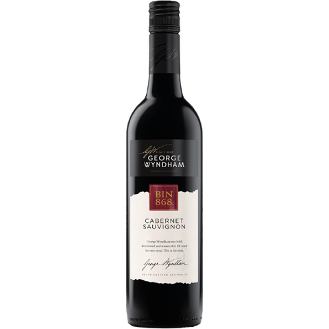 <b>Vang Úc George Wyndham BIN 868 - Cabernet Sauvignon</b><br>75cl | 14.5%