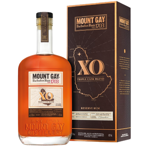 <b>Mount Gay XO Rum</b><br>70cl | 43%
