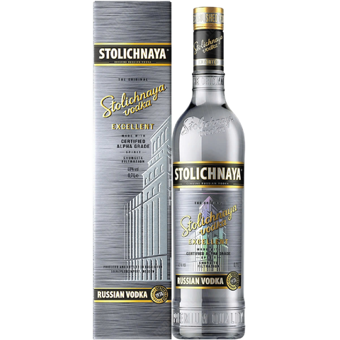 <b>Stolichnaya Excellent</b><br>70cl | 40%