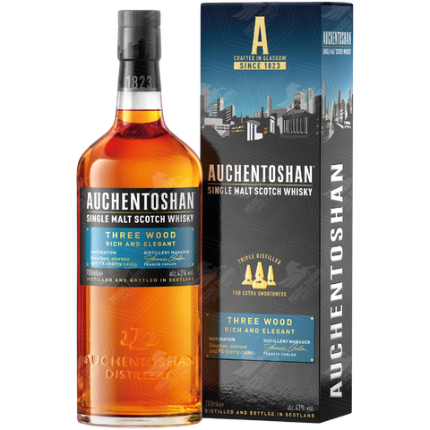 <b>Auchentoshan Three Wood</b><br>70cl | 43%
