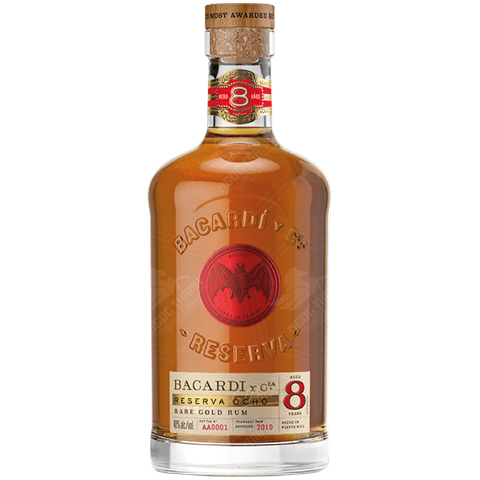 <b>BACARDÍ Reserva Ocho Rum</b><br>70cl | 40%