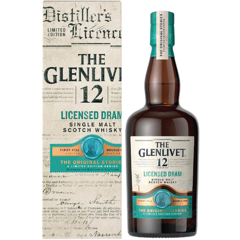 <b>The Glenlivet 12 Year Old Licensed Dram</b><br>70cl | 48%