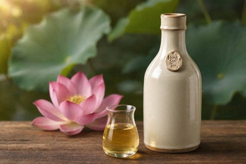 Rượu Hồng Sen Tửu có tác dụng gì? Cách uống đúng chuẩn không bị đau đầu