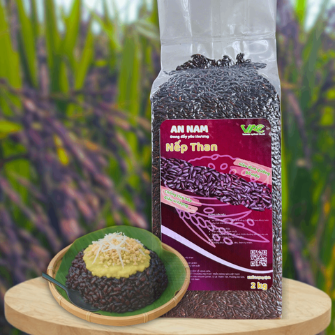 Gạo Nếp Than Đồng Tháp – Hạt Mẩy, Dẻo Thơm, Giàu Dinh Dưỡng