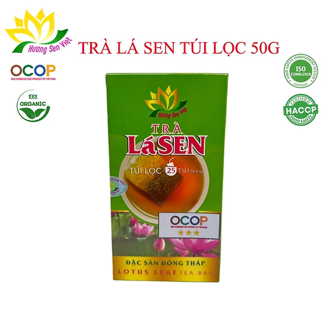 Trà Lá Sen Sấy Lạnh Túi Lọc Đồng Tháp – Giảm Cân, An Thần,  Ngủ Ngon