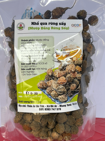 Mướp Đắng Rừng Sấy Khô Loại 1 (Hũ/Túi) – 100% Tự Nhiên Không Chất Bảo Quản