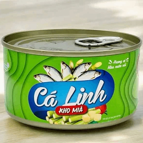 Cá Linh Kho Mía Đóng Hộp Đồng Tháp – Đặc Sản Mùa Nước Nổi, Mềm Rục Thơm Ngọt
