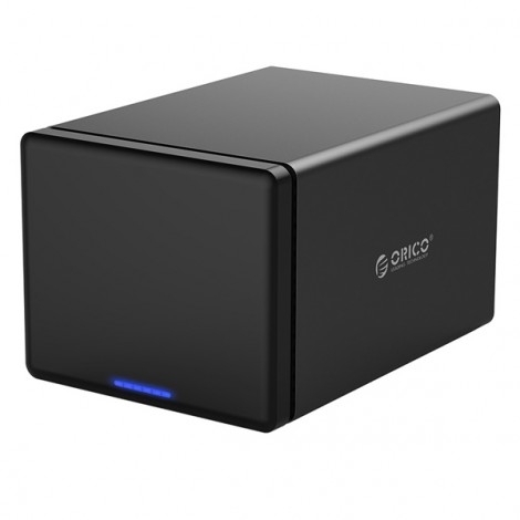 Hộp ổ cứng 3.5 5 khe cắm SATA 3 USB 3.0 Type B - NS500U3-BK | Hàng chính hãng
