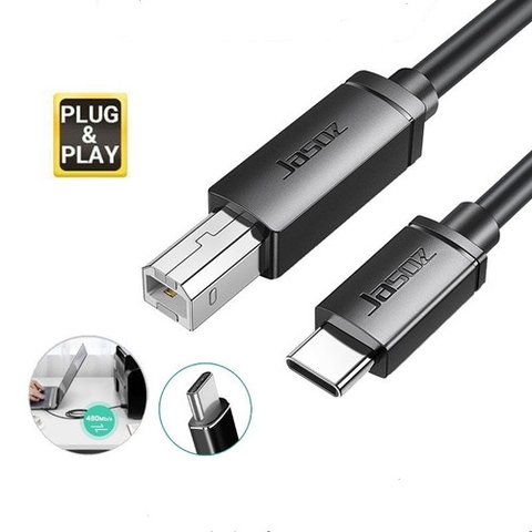 Cáp máy in Type-C hãng JASOZ D121