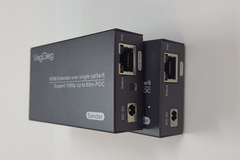 Bộ chuyển đổi HDTV sang LAN VegGieg VHD60 | Hàng chính hãng
