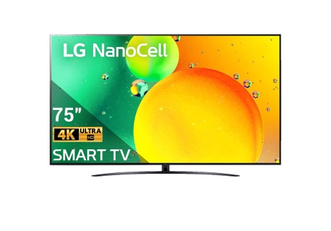 Smart Tivi NanoCell LG 4K 75 inch 75NANO76SQA | Hàng chính hãng