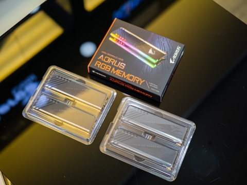 Bộ nhớ RAM Gigabyte AORUS RGB 16GB (2x8GB) DDR4 3200Mhz