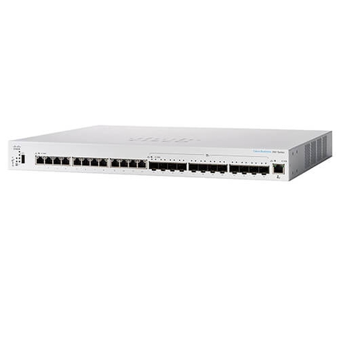 Thiết bị chuyển mạch Switch Cisco CBS350-24XTS-EU | Hàng chính hãng