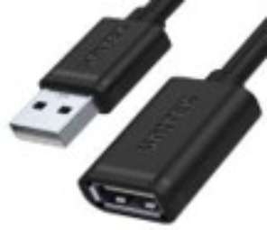 Cáp USB nối dài 2.0  1m UNITEK Y-C428GBK | Hàng chính hãng