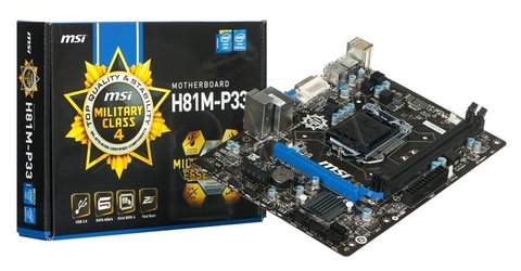 Main msi H81M-P33