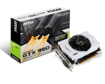 Card màn hình MSI GTX 950 2GD5 OCV2 cho game thủ