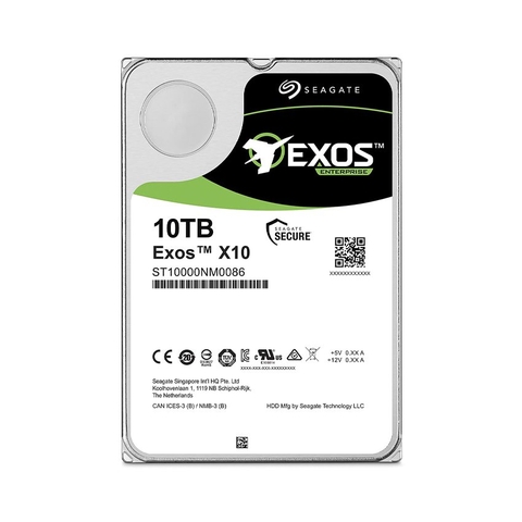 Ổ cứng HDD Seagate Exos 10TB 7200RPM SATA 512E 3.5 inch