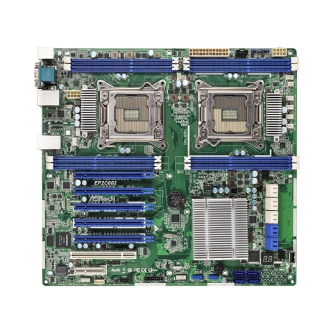 Board chủ Asrock EP2C602 cho Dual CPU Socket 2011