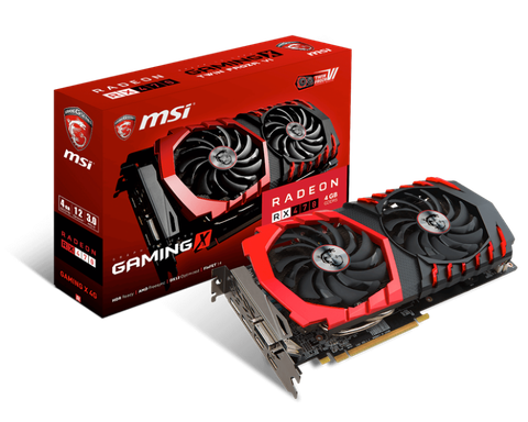 MSI RX 470 GAMING X 4G VGA Card